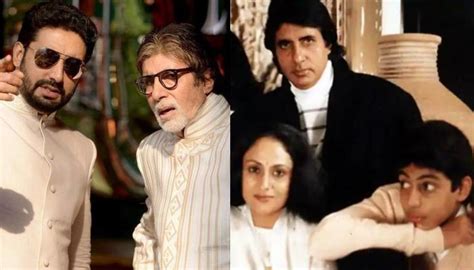 Amitabh Bachchan Looks Exactly Like His Son, Abhishek In A Rare Picture Of The Bachchan Family