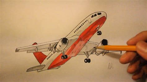 How To Draw Airplane - YouTube