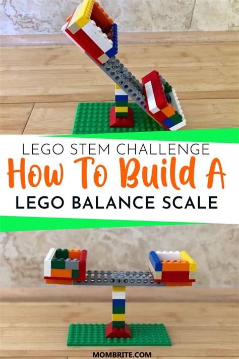 How to Build a LEGO Balance Scale | Lego stem challenge, Lego stem activities, Lego stem