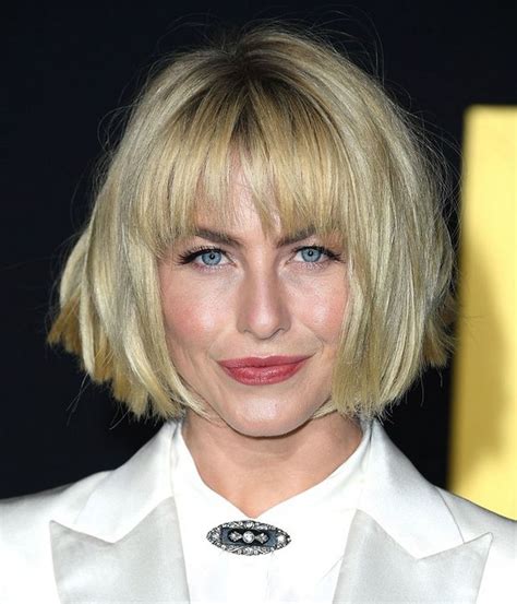 Julianne Hough Debuts New Hairstyle Bob With Bangs