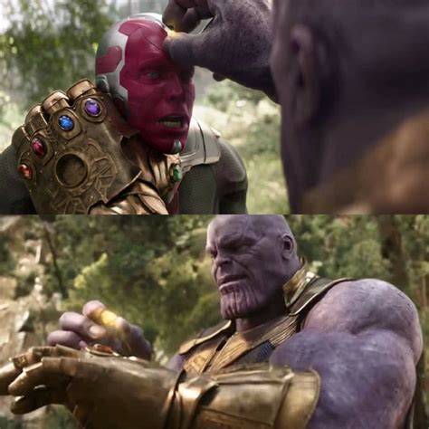 Thanos taking Mind Stone Blank Template - Imgflip