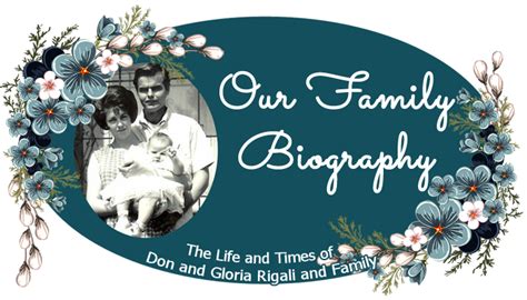 Family Stories - Our Family Biography