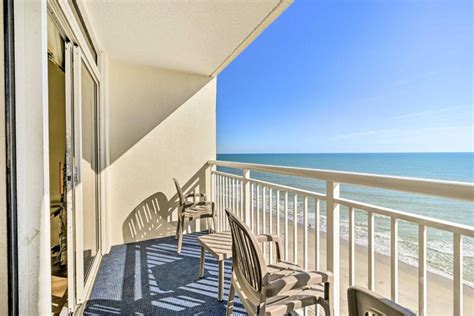 Oceanfront Myrtle Beach Condo with Balcony!, Myrtle Beach (updated ...