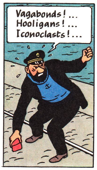 LOVE Captain Haddock! | Tintin, Comics, Comic book characters