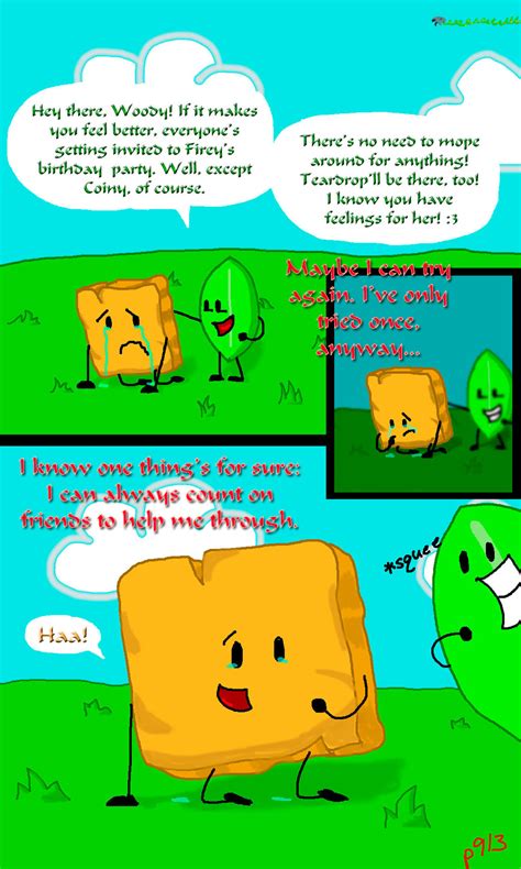 BFDI(A) Comic Part 3 - Friends are Special. ^3^ by Thundertail913 on DeviantArt