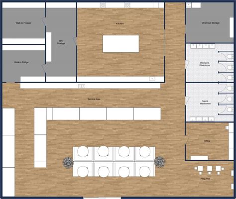 Bakery Kitchen Floor Plan