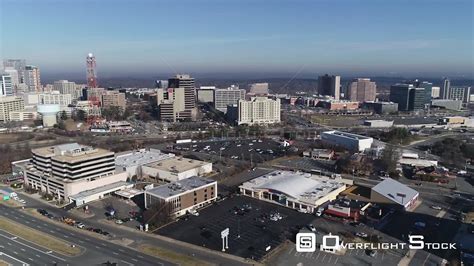 OverflightStock™ | Tysons, Virginia, USA. Pan from left to right from ...