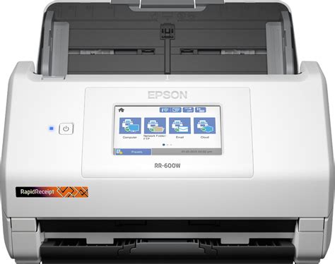 Epson RapidReceipt RR-600W Wireless Receipt and Desktop Document ...