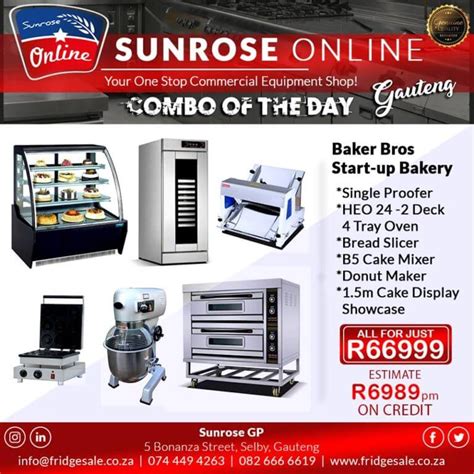 BAKERY EQUIPMENT FOR SALE - START UP BAKERY COMBO - ALL MACHINES UNDER ONE ROOF - 1 STOP BAKERY ...