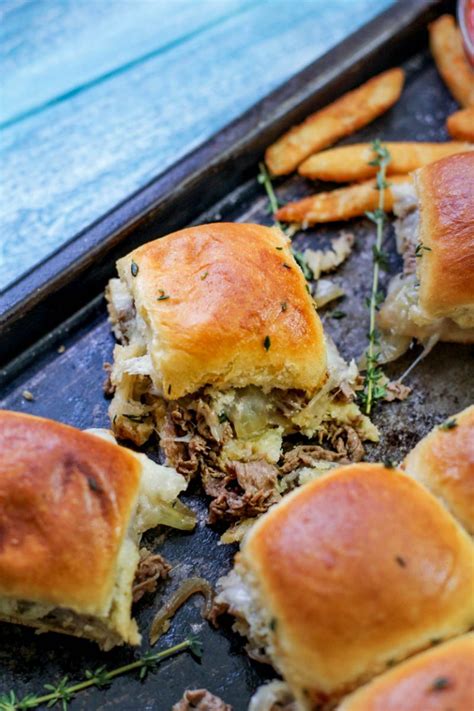 Philly Cheesesteak Sliders Recipe - The Latina Homemaker