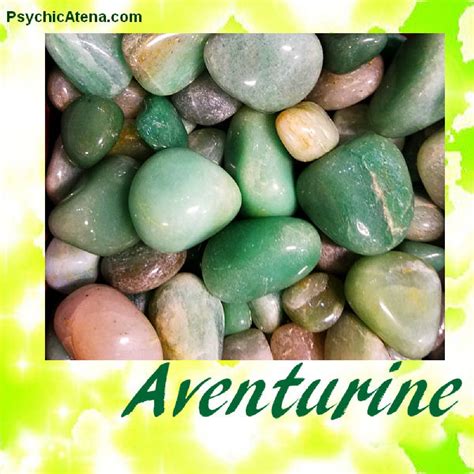 Metaphysical Properties of Aventurine by Psychic Atena