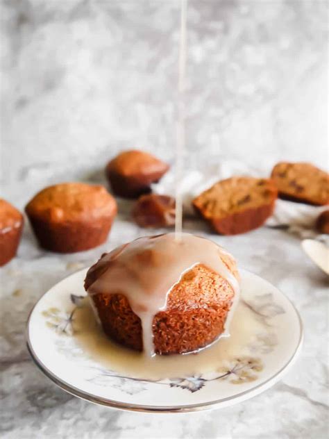 Gluten-Free Paleo Sticky Toffee Pudding Muffins