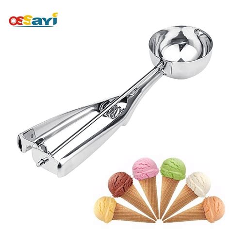 Kitchen Ice Cream Scoop Mash Potato Scoop Stainless Steel Handle ...