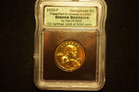 Original Goodacre Presentation Sacagawea Dollar ICG Specimen #1945 of 5000 | #1732019874