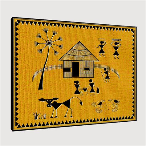 Warli Painting Easy Designs For Beginners - Infoupdate.org