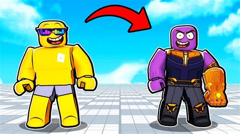 I BECAME THANOS in Roblox - YouTube