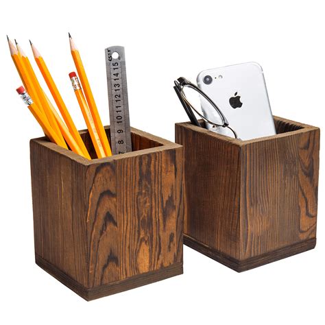 Wooden Pencil Holders