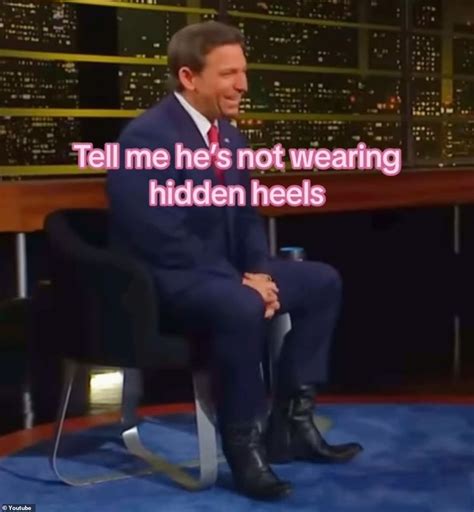 Expert shoemakers say Ron DeSantis is wearing heels | This is Money