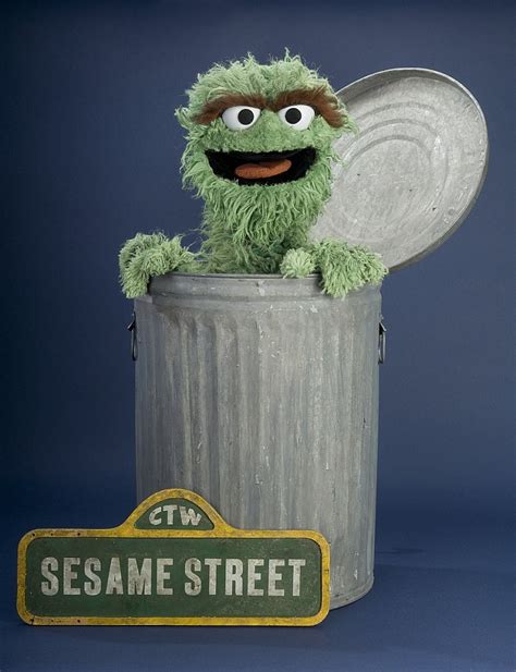 Oscar the Grouch Puppet | National Museum of American History