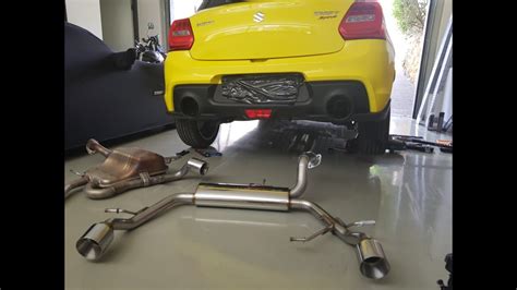 Campaña Dejar abajo mordedura suzuki swift sport 2018 downpipe Santuario famélico 鍔