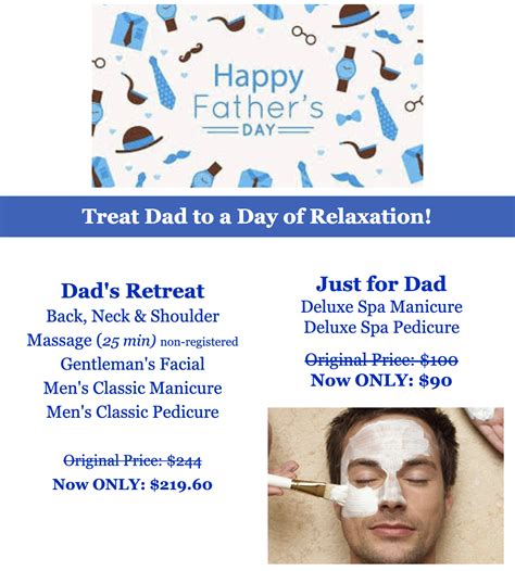 Father's Day Spa Packages - Body and Soul Day + Med Spa