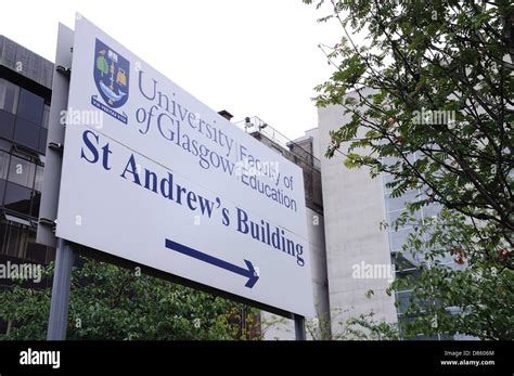 Glasgow university campus, Scotland Stock Photo - Alamy