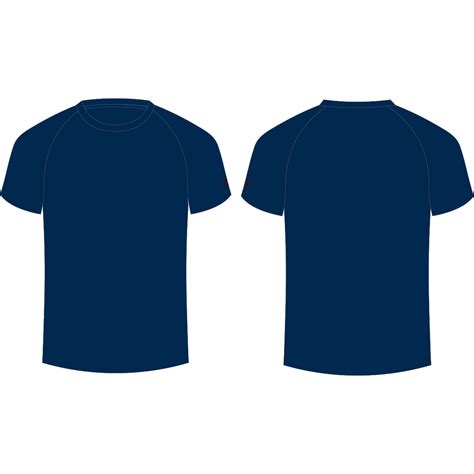 Navy Blue Shirt Template