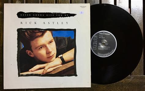 1987 Rick Astley Never Gonna Give You up Vinyl, 12, 45 RPM, Maxi-single ...