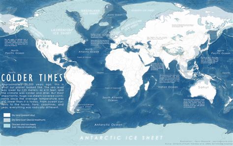Mapped: What Did the World Look Like in the Last Ice Age?