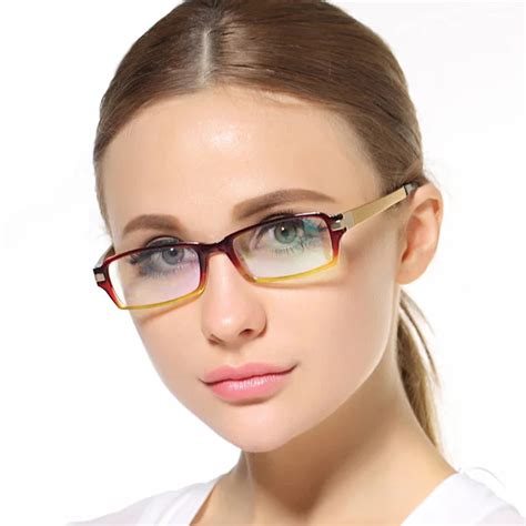 2015 Brand designer Vintage light Eyeglasses Frame Woman fashion computer Reading glasses Oculos ...