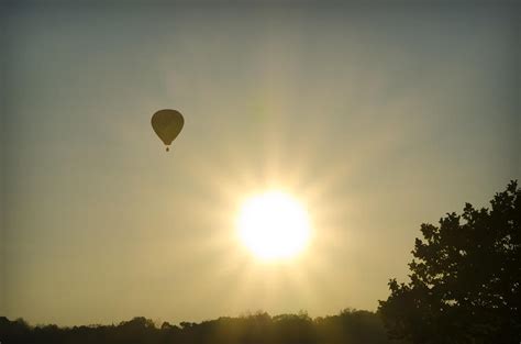 Hot Air Balloon at Sunrise Photograph by Bill Cannon - Fine Art America