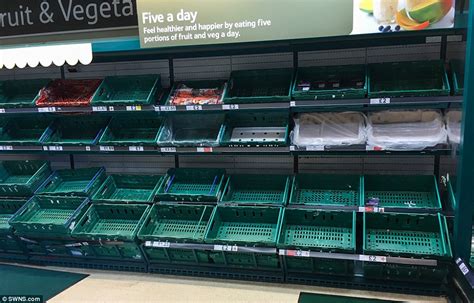 Supermarket shelves still empty despite Beast from the East clearing ...