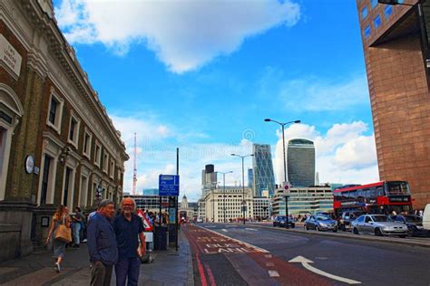 London Bridge Road View Central London Great Britain Editorial Photo - Image of kingdom, capital ...