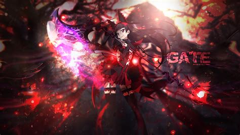 Rory Mercury in Action - HD Anime Wallpaper by Eko Njsg