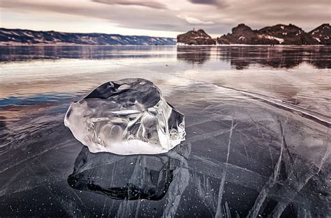 HD wallpaper: ice, lake, Lake Baikal, nature | Wallpaper Flare