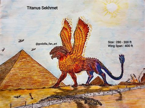 Titanus Sekhmet by HanasiaYamoshiSSjGOD on DeviantArt | Godzilla ...