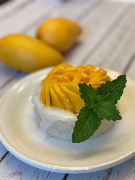 Mango Sweet Rice (Mango Sticky Rice)