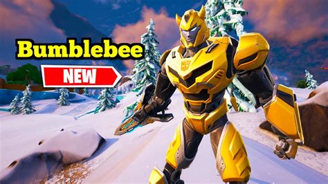 *NEW* Bumblebee Skin Gameplay - Fortnite X Transformers - Transformers ...