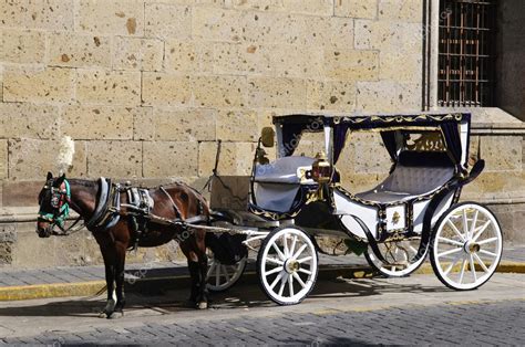 Horse drawn carriage in Guadalajara, Jalisco, Mexico Stock Photo by ...