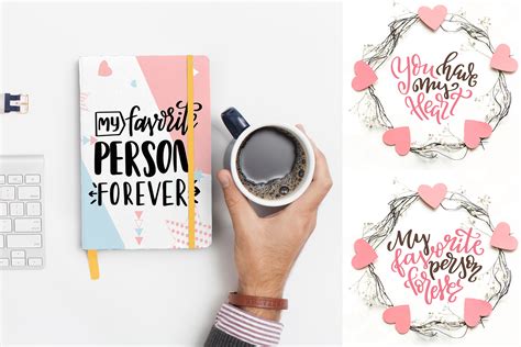 Quotes About Love - Lettering Pack Graphic by tregubova.jul · Creative Fabrica