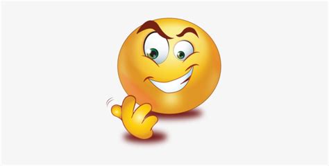 Evil Smile Come Hand Gesture - Evil Laugh Emoji - Free Transparent PNG Download - PNGkey