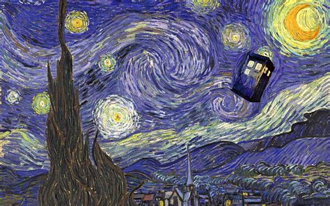 Tardis Van Gogh, Exploding Tardis HD wallpaper | Pxfuel