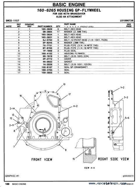 caterpillar C-15 Truck Engine Parts Manual PDF