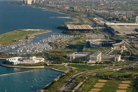 Chicagos Lakefront Museum Campus Photograph by Steve Gadomski - Fine Art America