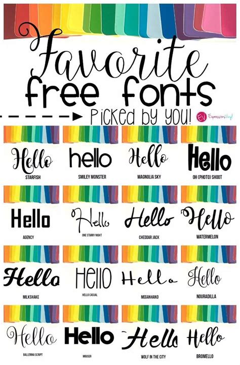 favorite fonts that are free Vinyle Cricut, Cricut Vinyl, Fancy Fonts ...