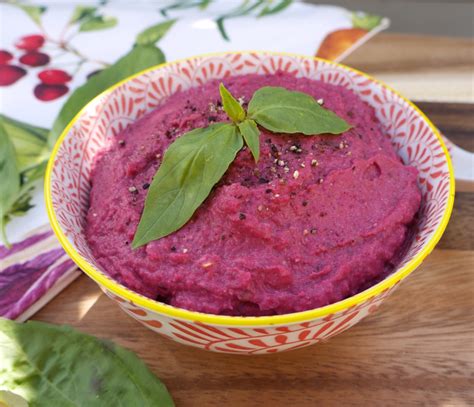 Roast Beetroot Hummus - Rosanna Davison Nutrition