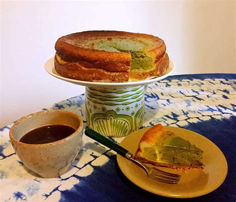 Matcha Baked Cheesecake - SecretMoona