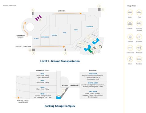 Airport Maps | Harrisburg International Airport