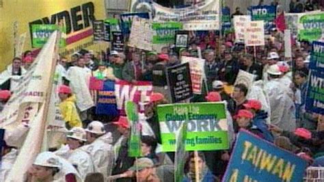 Nov. 30, 1999: Anti-Globalization Protests Video - ABC News