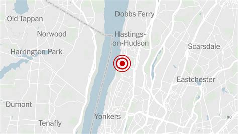 Small Earthquake Hits Just North of New York City - The New York Times